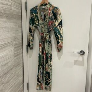 Linen long Alemais dress